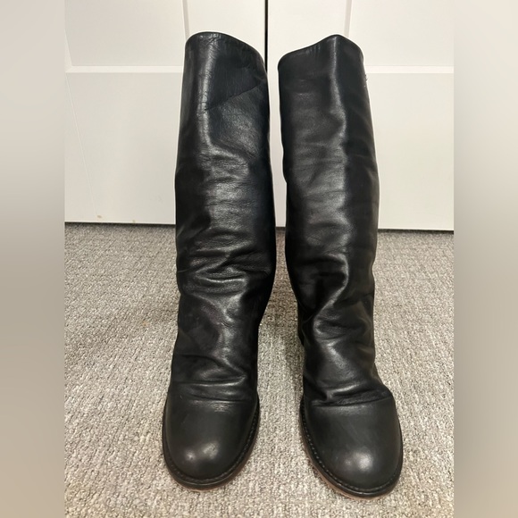 Free People Elle Block Heel Black Boot - Picture 9 of 12